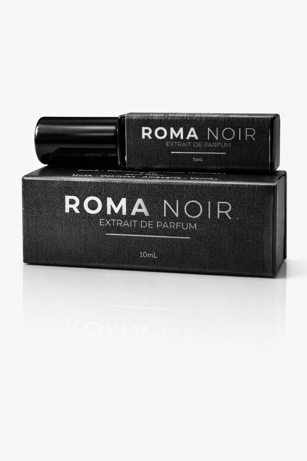 Roma Noir No.47 Extrait de Parfum – Luxury Long-Lasting Men's Fragrance with Bold, Sophisticated Notes | Roma Parfum