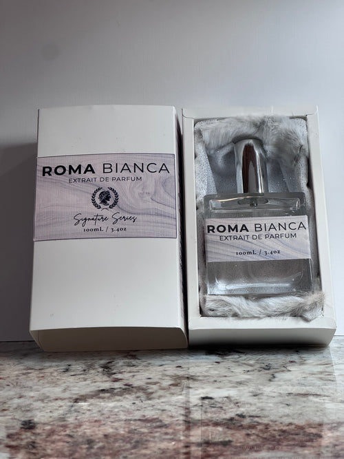 Roma Bianca No.45 Extrait de Parfum – Luxury Long-Lasting Vanilla Amber Perfume