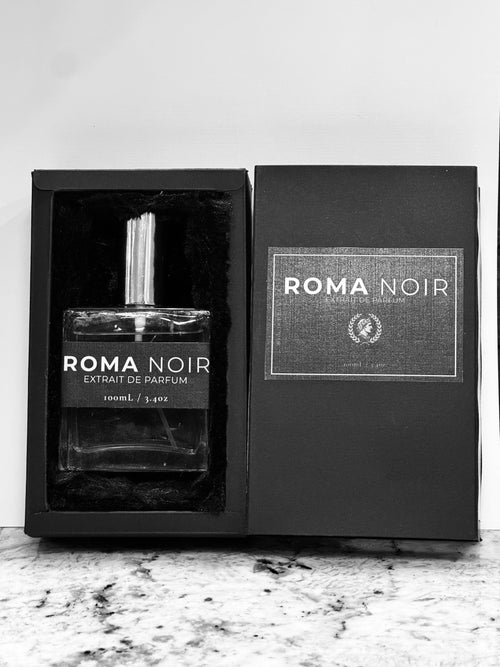 Roma Noir No.47 Extrait de Parfum – Luxury Long-Lasting Men's Fragrance with Bold, Sophisticated Notes | Roma Parfum